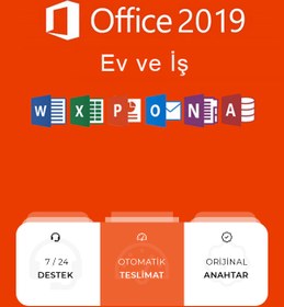 Resim Microsoft Office 2019 Ev Ve Iş Dijital Lisans 