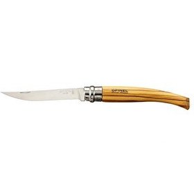 Resim Opinel OP-001090 Inox 10 No Ahşap Kutulu Zeytin Saplı Fleto Çakı 