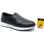 Resim Forex 3040 Dr.tavsiyeli Hakiki Deri Erkek Casual Ayakkabı Siyah-beyaz 