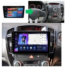 Resim Kia Ceed Vega Android Multimedya Sistemi 4-64 Myway 2010-2012 9" 