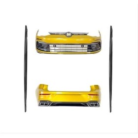 Resim Vw Golf 8 Rline Body Kit Tampon Seti Full 2021+ 