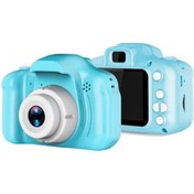 Resim Pazariz Unisex Çocuk Mavi Mini 1080p Hd Kamera Için Dijital Fotoğraf Makinesi 