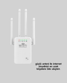 Resim Csmtex Yüksek Hızlı Parazit Önleyici Wifi Repeater Router 
