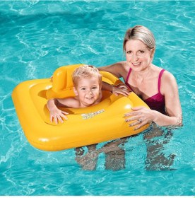 Resim Kare Şişme Bebek Havuzu 69 x 69 CM 32050 Çok Renkli 