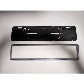 Resim Oto Plaka Krom 2 Adet 