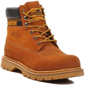 Resim Scooter G5130 G Nubuk Pathfinder Su Geçirmez Hakiki Deri Bot Siyah 