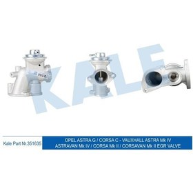 Resim Egr Valfı Astra G / Corsa C Vauxhall Astra Mk Iv / Astravan Mk Iv / Corsa Mk Iı / Corsavan Mk Iı 