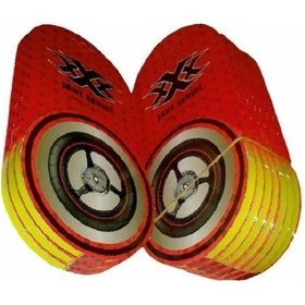 Resim Motosiklet Jant Lüx Şeridi Florasan Sarı 7mm X 7m 