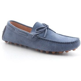 Resim Oxford Klasik Erkek Tz-13401 John May Denim Süet Lacivert 