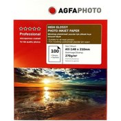 Resim AgfaPhoto Agfa Inkjet 15x21 Fotoğraf Kağıdı - A5 - Parlak 270gr. 