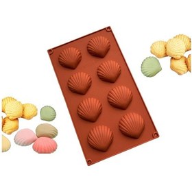 Resim 8 Göz İstiridye Silikon Çikolata Kurabiye Buz Jöle vb. Kek Kalıbı 