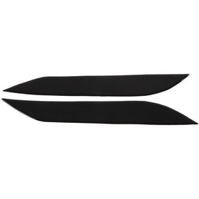 Resim Wezone Nissan 350z Z33 2003-2009 İçin Termoset Plastik Far Kaşkırı, Korozyon Koruyucu, Kolay Kurulum, Siyah 2 Adet 