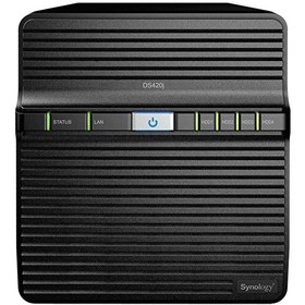 Resim DS420J02 2 TB HDD 4x3.5" Disk Yuvalı Raid (1-0-5-6-10) Nas Depolama Ünitesi 