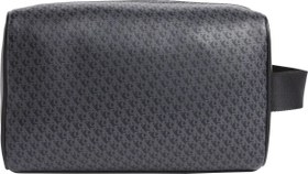 Resim Calvin Klein AOP DOPP KIT Erkek Siyah El Çanta 
