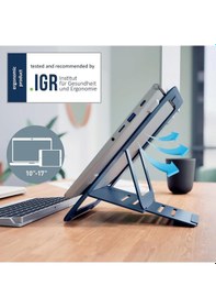 Resim Leitz Ultra Düz Alüminyum Laptop Standı 