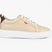 Resim Hammer Jack Hakiki Deri Maringa Bej Kadın Ayakkabı-bej Bej 