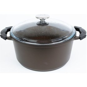 Resim Masterchef Aluminyum Döküm Derin Tencere 26 Cm Kahverengi 