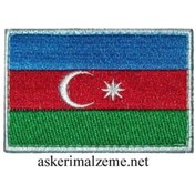 Resim SİNGLE SWORD Bayrak Nakış Patch - Peç 10 Cm X 4,5 Cm 