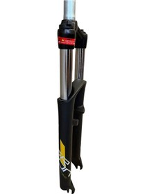 Resim Zoom M/lo 26" Jant Kilitlenebilir Bisiklet Maşası 1-1/8 Qr Amortisörlü Maşa Disk Fren Uyumlu Siyah Sarı 