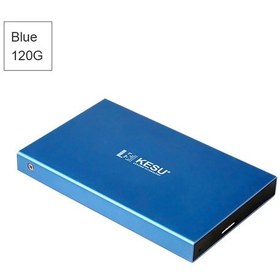 Resim Yunboo Taşınabilir Usb 3.0 Harici Hdd - Pc/mac Uyumlu 120gb Mavi Depolama Diski 