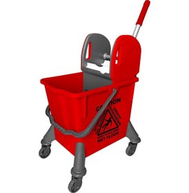 Resim Üçtem Sts729-k Spider Plastik Presli Temizlik Seti Kırmızı 