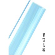 Resim Mavi Cam Filmi Açık ton Amerikan Çizilmez 50 CM x 2 M 