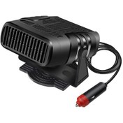 Resim Honmex 12v 120w Siyah Otomobil Isıtıcı Fanı - Cam Toz Ve Isı Temizleyici, Evcil Araçlar İçin Evrensel Kablolu Absplastik 12v 