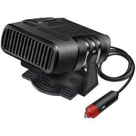 Resim Honmex 12v 120w Siyah Otomobil Isıtıcı Fanı - Cam Toz Ve Isı Temizleyici, Evcil Araçlar İçin Evrensel Kablolu Absplastik 12v 