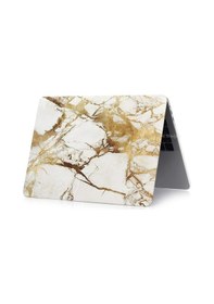 Resim Apple Uyumlu MacBook Pro Kılıf Hardcase Touch Bar A1707 A1990 İle Koruyucu Kılıf Mermer 