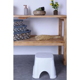 Resim Tuffex Strong Banyo Taburesi Plastik Banyo Taburesi 