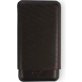 Resim Zino Davidoff 3'lü Deri Kahverengi Puro Kılıfı 106759 