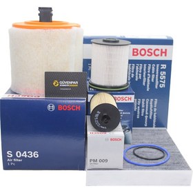 Resim Bosch Opel Astra K 1.6 Dizel Motor Bakım Filtre Seti Marka (karbonlu Polen Filtreli) 