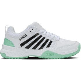 Resim K-Swiss Court Express 2 Toprak Kort Kadın Tenis Ayakkabısı 