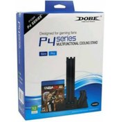 Resim Dobe Sony PS4 Fanlı Şarj Standı (PS4 Fat/Slim/Pro Uyumlu) 
