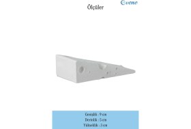 Resim Evene Kapı Stoperi Beyaz Renk Dekoratif Kapı Tutucu Durdurucu Model 6 