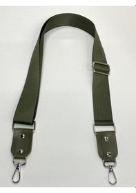 Resim Karantuhafiye Derili Palaska Askı / Polyester Palaska Askı / Palaska Sap / Polyester Çanta Sapı Haki Haki 