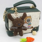 Resim Silver1 Yeni Iyi Şanslar Maskot Peluş Bebek Kolye Sevimli Küçük Ejderha Karikatür Bebek Çanta Çekicilik Anahtarlık Küçük Kolye (Yurt Dışından) 