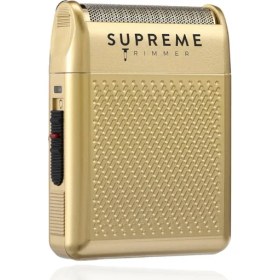 Resim Supreme Trimmer Solo Altın Tek Folyo Shaver Tıraş Makinesi | Ultra Kompakt, 7800 Rpm Motor 