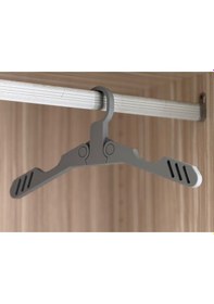 Resim Katlanabilir Portatif Elbise Askısı Seyahat Askısı 