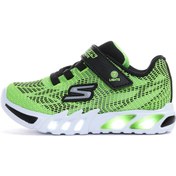 Resim FLEX-GLOW ELITE Siyah Erkek Çocuk Koşu Ayakkabısı Skechers