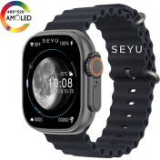 Resim Seyu Watch Ultra Hk8 Pro Max Apple iPhone ve Android Uyumlu Amoled Akıllı Saat 
