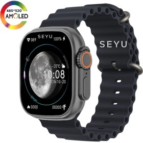 Resim Seyu Watch Ultra Hk8 Pro Max Apple iPhone ve Android Uyumlu Amoled Akıllı Saat 