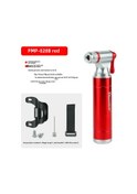 Resim Fosenze Alüminyum Co2 Acil Hızlı Şişirici Bisiklet Lastik Ve Toplar İçin Amerikan/fransız Valfi Dönüştürücü Kırmızı 
