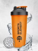 Resim Sports Element Sporcu Shake Shaker Kutusuna Protein İçin 33190941 Turuncu 