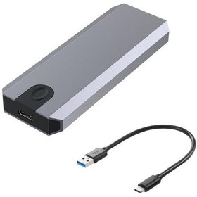 Resim Taplin Usb 3.1 Type-c To Pcıe Express Nvme Ssd M.2 M-key M&b-key Hard Disk Kutusu - Td-201 