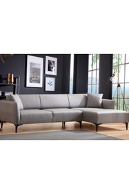 Resim Vivense MİNİ BELLİSİMO KÖŞE KOLTUK, AÇIK GRİ, SAĞ KÖŞE 