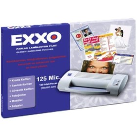Resim HALL BREATHE A4 Laminasyon Filmi 125 Mic 100 Lü, yüksek kalite, dayanıklı ve şeffaf koruma 