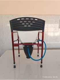 Resim Taharet musluklu hasta tuvaleti klozet yükseltici 