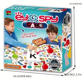 Resim Göz Gözlem Oyunu - Gençler için Gözlem ve Tepki Becerilerini Geliştiren Eğlenceli Masaüstü Oyun, Dayanıklı ABS Malzeme, 42.01cm x 24.61cm, Renkli Resimli Parçalar, Aile Keyfi İçin İdeal Flash Kartlar 