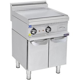 Resim Mayapaz - Elektrikli Pleyt Izgara Tamamı Düz Pleytli Endüstriyel Elektrikli Izgara Dolaplı 